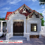 3 Kiến trúc biệt thự mái thái kiểu tân cổ điển tại hải phòng sh btp 0148