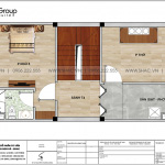 7 Bản vẽ tầng 4 nhà ống tân cổ điển đẹp tại hải phòng sh nop 0202