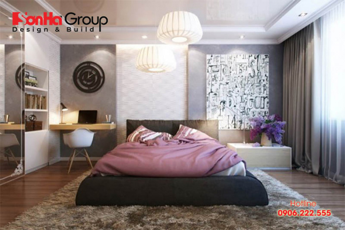 Mẫu phòng ngủ hiện đại đẹp, năng động, nội thất đẹp mắt đem lại nơi nghỉ ngơi trọn vẹn nhất 