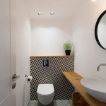 Ý tưởng thiết kế nhà vệ sinh diện tích nhỏ đơn giản mà hiện đại 4