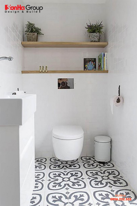 Ý tưởng thiết kế nhà vệ sinh diện tích nhỏ đơn giản mà hiện đại 6