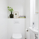 Ý tưởng thiết kế nhà vệ sinh diện tích nhỏ đơn giản mà hiện đại 7