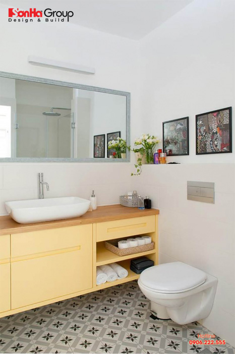 Ý tưởng thiết kế nhà vệ sinh diện tích nhỏ đơn giản mà hiện đại 9