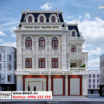 1 Thiết kế biệt thự tân cổ điển đẹp tại hải phòng sh btp 0149