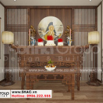 10 Bố trí nội thất phòng thờ tôn nghiêm tại hải phòng sh nod 0213