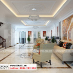 12 Bố trí nội thất sảnh chờ kiểu tân cổ điển tại sài gòn sh vp 0039