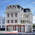 2 Mẫu biệt thự 3 tầng kiểu tân cổ điển sh btp 0149
