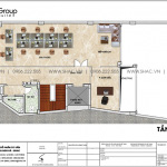 5 Mặt bằng tầng lửng tòa nhà văn phòng 5 tầng tại sài gòn sh vp 0039