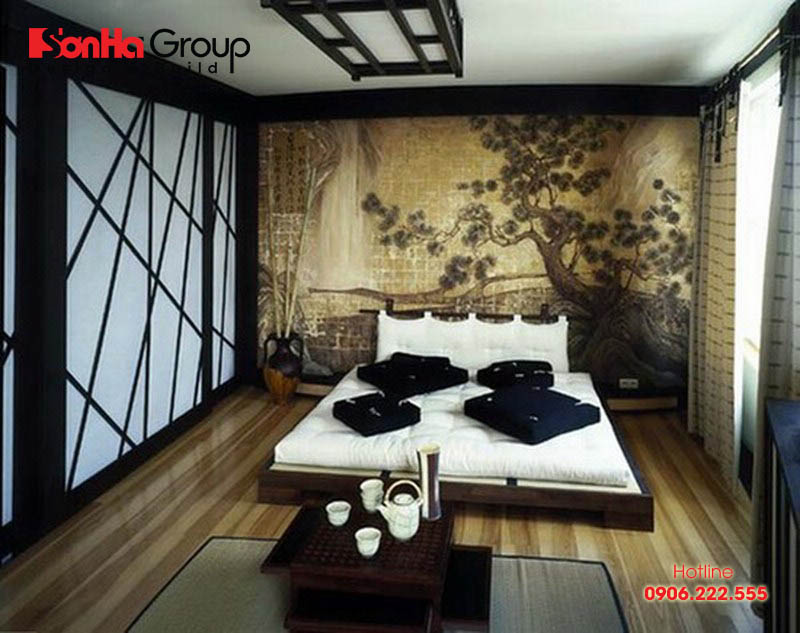 Thiết kế phòng ngủ nhỏ kiểu Nhật sẽ đưa bạn đến với một không gian đầy tính thẩm mỹ, tối giản và sáng tạo. Một phòng ngủ nhỏ không đồng nghĩa với tối đa hóa các vật dụng, mà là hợp lý hóa các không gian. Bạn sẽ bị ấn tượng bởi cách sử dụng ánh sáng, màu sắc và chất liệu trong thiết kế. Nhấn vào hình ảnh để tìm hiểu thêm về phòng ngủ nhỏ kiểu Nhật.