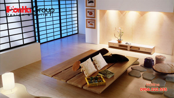Thiết kế nội thất phong cách Nhật Bản giản tiện nhưng rất sang trọng 