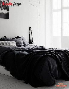 Thiết kế phòng ngủ phong cách scandinavian với gam màu đơn sắc  1