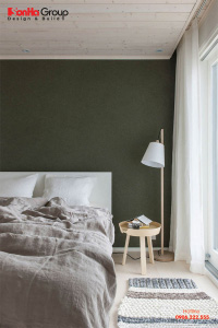Thiết kế phòng ngủ phong cách scandinavian với gam màu đơn sắc  2