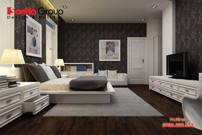 Ý tưởng trang trí phòng ngủ với nội thất hiện đại mang đến tiện nghi tuyệt vời cho gia chủ 