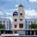 1 Thiết kế biệt thự lâu đài mini đẹp tại hưng yên sh btld 0042