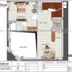 14 Bản vẽ tầng lửng khách sạn kiểu tân cổ điển tại quảng ninh