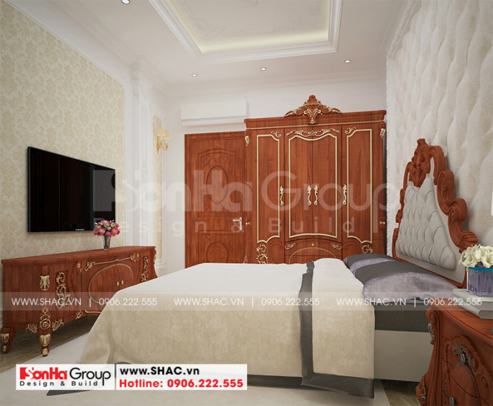 Mẫu thiết kế nội thất phòng ngủ đẹp phong cách thanh nhã và nhẹ nhàng được yêu thích 