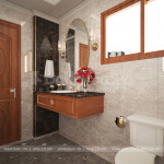 WC nhỏ hẹp tiện nghi