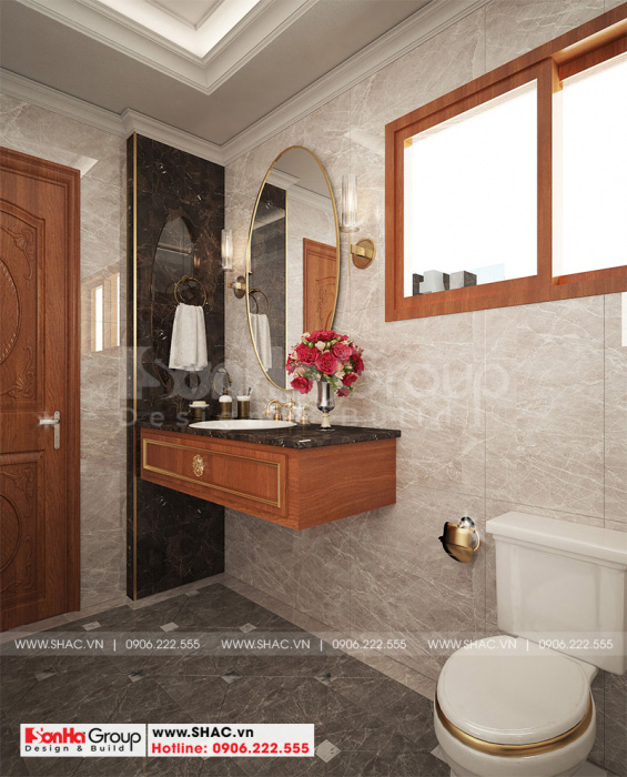 WC nhỏ hẹp tiện nghi