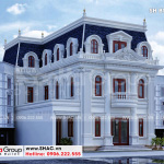 Biệt thự tân cổ điển 3 tầng mặt tiền 12m