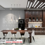 2 Mẫu nội thất phòng bếp cao cấp tại khu đô thị waterfront hải phòng wfc 008