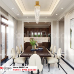 3 Không gian nội thất phòng ăn sang trọng tại quảng ninh