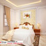 Phòng ngủ nhỏ phong cách tân cổ điển