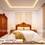 Phòng ngủ nhỏ phong cách tân cổ điển