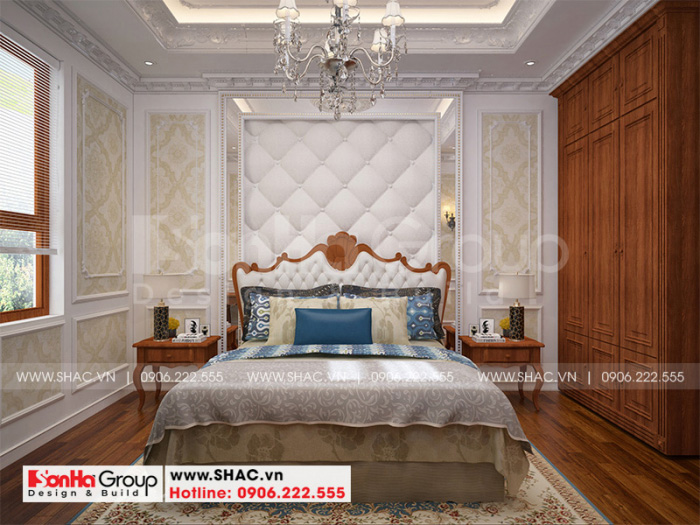 Phòng ngủ sang trọng kiểu pháp - BTP 0150