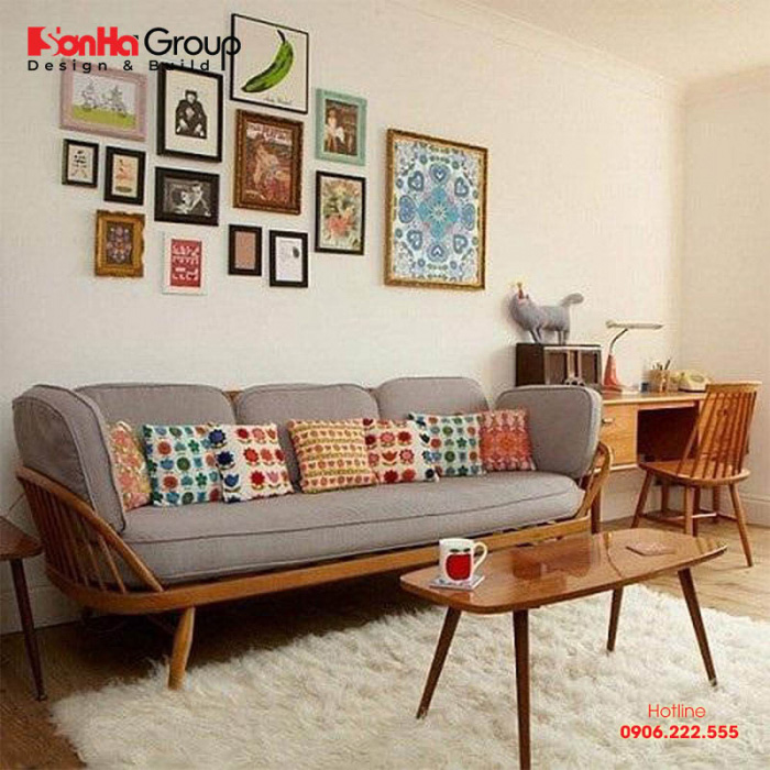 Lựa chọn đồ nội thất có chiều cao phù hợp cho không gian phòng khách diện tích nhỏ 