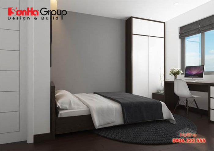 Thiết kế phòng ngủ phong cách Minimalism thích hợp cho cặp đôi thích sự đơn giản 