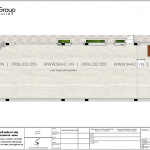 2 Mặt bằng tầng 1 nhà ống kết hợp kinh doanh kiểu hiện đại tại vũng tàu sh nod 0214