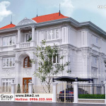 3 Kiến trúc biệt thự tân cổ điển 2 mặt tiền tại hà nội sh btp 0151