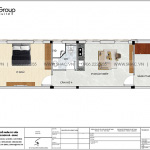 5 Bản vẽ tầng 4 nhà ống kiểu hiện đại tại vũng tàu sh nod 0214