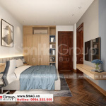 7 Mẫu nội thất phòng ngủ con trai biệt thự tân cổ điển tại vinhomes imperia hải phòng vhi 008