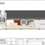 2 Mặt bằng tầng 1 nhà ống tân cổ điển 5 tầng tại bình thuận sh nop 0204