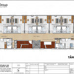 21 Bản vẽ tầng 2 3 4 5 khách sạn mini tại bình dương