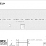 23 Bản vẽ tầng mái khách sạn 6 tầng tại bình dương