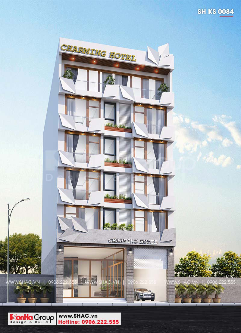 24 Thiết kế khách sạn hiện đại tại bình dương sh ks 0084