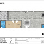 3 Mặt bằng tầng hầm khách sạn 2 sao tại sài gòn sh ks 0071
