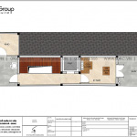 6 Mặt bằng tầng 5 nhà ống kiểu tân cổ điển đẹp tại bình thuận sh nop 0204