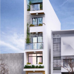 1 Thiết kế nhà ống kiểu hiện đại đẹp tại hải dương sh nod 0215