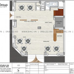 2 Mặt bằng tầng 1 khách sạn tân cổ điển 2 sao tại quảng ninh sh ks 0079