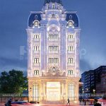 2 Mẫu khách sạn tân cổ điển 6 tầng tại hà nội sh ks 0078