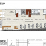 3 Bản vẽ tầng 1 khách sạn tân cổ điển 11 tầng tại phú quốc sh ks 0075