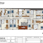 4 Mặt bằng lầu 2 3 4 khách sạn tân cổ điển mặt tiền 14,4m tại an giang sh ks 0077