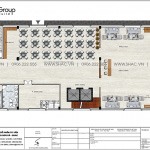 5 Bản vẽ tầng 1 khách sạn kiểu tân cổ điển đẹp tại hà nội sh ks 0078