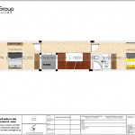 5 Mặt bằng tầng 3 nhà ống kiểu hiện đại đẹp tại hải dương sh nod 0215