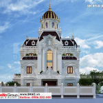 5 Thiết kế biệt thự lâu đài xa hoa tại hà nam sh btld 0043