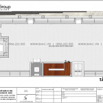 6 Bản vẽ tầng tum khách sạn tân cổ điển 4 tầng tại phú yên sh ks 0074