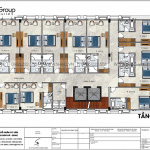 7 Bản vẽ tầng 2 3 4 5 khách sạn tân cổ điển 3 sao tại hà nội sh ks 0078